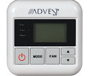 Advent Air Heat/Cool/Furnace Wall Digital Thermostat  • ACTH12