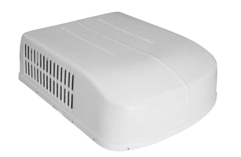 Icon Technologies Replacement AC Shroud • For Old Style Dometic Brisk Air • Polar White • 01545