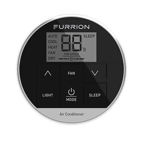 Furrion CHILL Single Zone Premium Wall Thermostat • Black • 2021123759