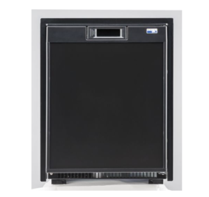 Norcold Single Compartment RV Refrigerator With Freezer Right Hand Hinge 2.7 Cubic Foot • AC/DC/LP • Black • N306.3R