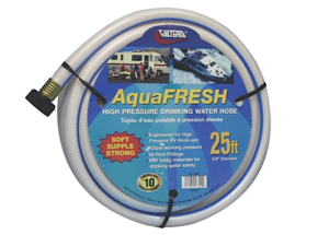 Valterra AquaFRESH White High Pressure Drinking Water Hose • 5/8