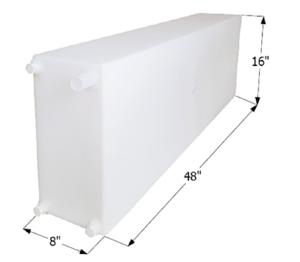 Icon Technologies 25 Gallon Fresh Water Tank with 1/2