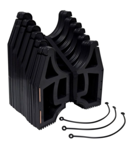 Valterra Slunky 10' Black Plastic Low Sewer Hose Support  • S1000LO