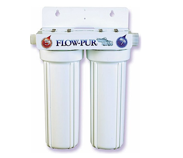 Watts Water Quality Flow-Pur Ultimate Duo Exterior Filter Kit W Sediment & Kdf Cartridge  • POE12DSA1KDF