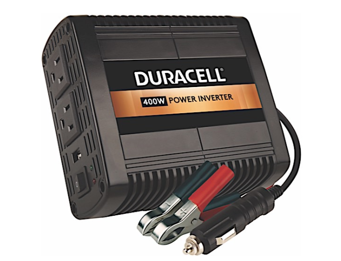 Battery Biz Duracell 400W 12 DC 115 AC Power Inverter  • DRINV400