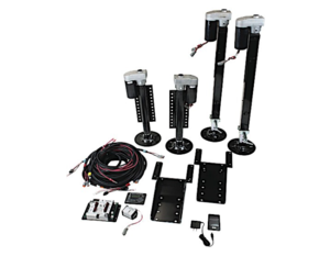 Lippert Ground Control 3.0 15500 LB Landing Gear 5th Wheel Kit with Wireless Remote 4-Point   • 358590