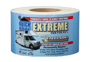 Cofair Products Quick Roof Extreme Multi-Purpose White Roll Tape 4