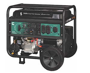 Cummins Dual Fuel Generator 9500 Watt With Remote Start  • A058U967