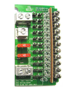 WFCO 12V DC Fuse Panel for WF-8900 Series 35, 45, & 55 Amp Power Centers - 11 Position  • 8935/45/55-PCB