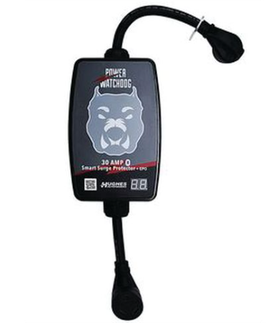 Hughes 30 Amp Power Watchdog Surge Protector With Auto Shutoff - Portable  • PWD30-EPO
