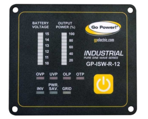 Go Power! Industrial Pure Sine Wave Inverter Remote - 12 Volt  • 79999
