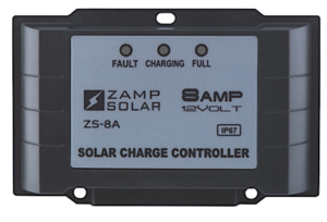 Zamp Solar 8 Amp 5-Stage PWM Charge Controller  • ZS-8AW