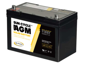 Go Power 12 Volt Sun Cycle AGM Deep Cycle Solar Battery  • 76285