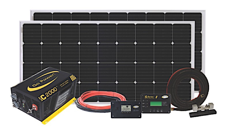 Go Power! 380W 18.6A Solar Elite Charging System  • 82847