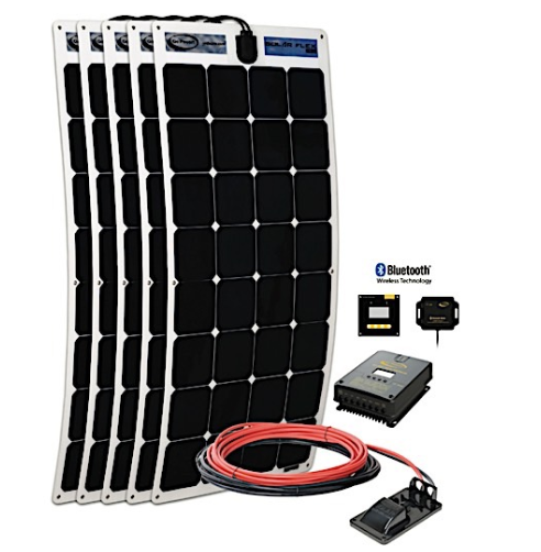 Go Power! 500 Watt Flexible Solar Kit With 60 Amp Mppt Controller  • 82962