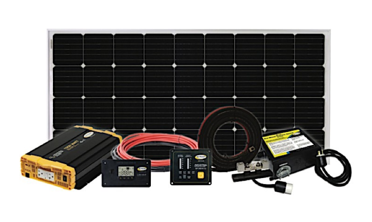 Go Power! 190 W 9.3 A Weekender ISW Solar Charging System  • 82846