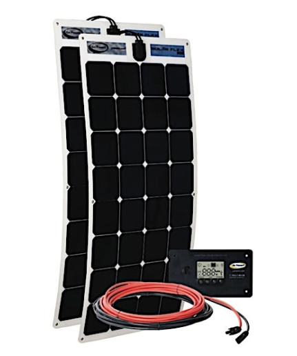 Go Power! 200 Watt Flexible Solar Kit With 30 Amp Pwm Controller  • 82850