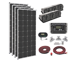 Zamp Solar 680 Watt Roof Mount Solar Kit  • KIT2014