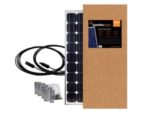 Samlex  Solar Panel Kit 100 Watts With Cables and Brackets  • SSP-100-KIT