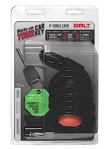 Bolt Lock 6' Cable Lock GM Center Cut  • 7023719