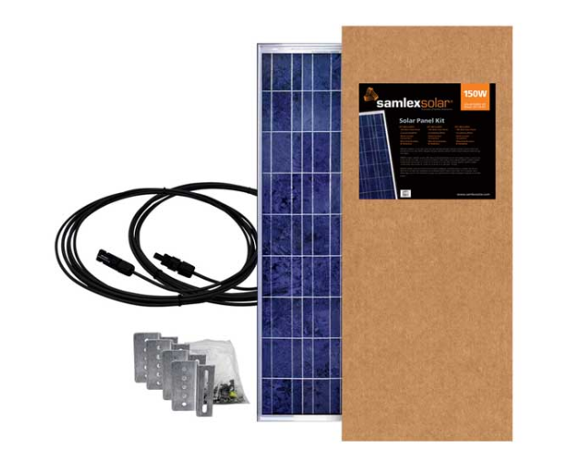 Go Power! Solar Panel Kit 150 Watts With Cables  • SSP-150-KIT