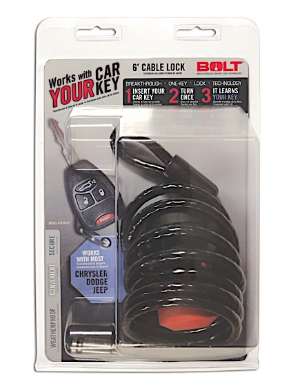 Bolt Lock 6' Cable Lock Dodge/Jeep/Ram  • 7018452