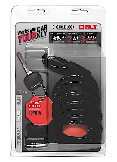 Bolt Lock 6' Cable Lock Toyota  • 7023721