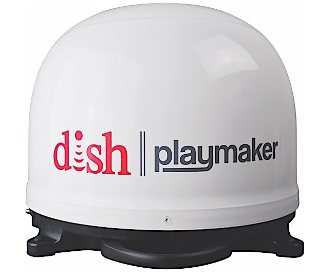 Winegard Dish Playmaker, White, With Dish Wally Receiver, Bundle  • PL7000R