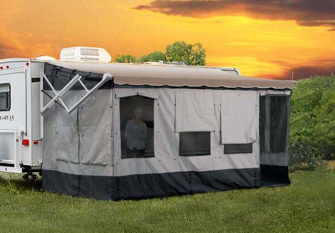 Carefree of Colorado Vacation'r Complete Room Awning Enclosure 16'x17'  • 291600
