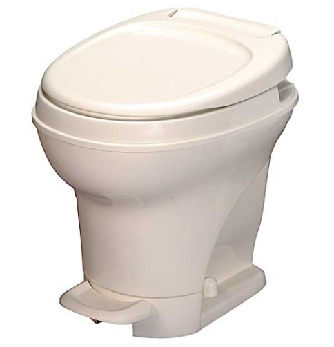 Thetford Aqua-Magic V High Profile RV Toilet with Foot Pedal Flush - Parchment  • 31672