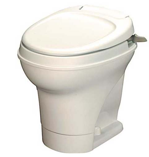 Thetford qua-Magic V High Profile RV Toilet with Hand Flush - Parchment  • 31668