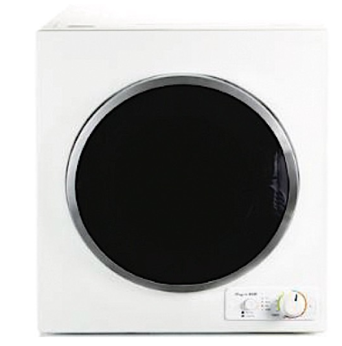 Pinnacle RV Compact Short Dryer 13 lbs White w/ Silver Trim  • 18-850