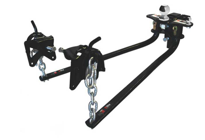 Camco Elite Weight Distribution Hitch 1200 lb Adjustable Ball Mount with Shank  • 48059