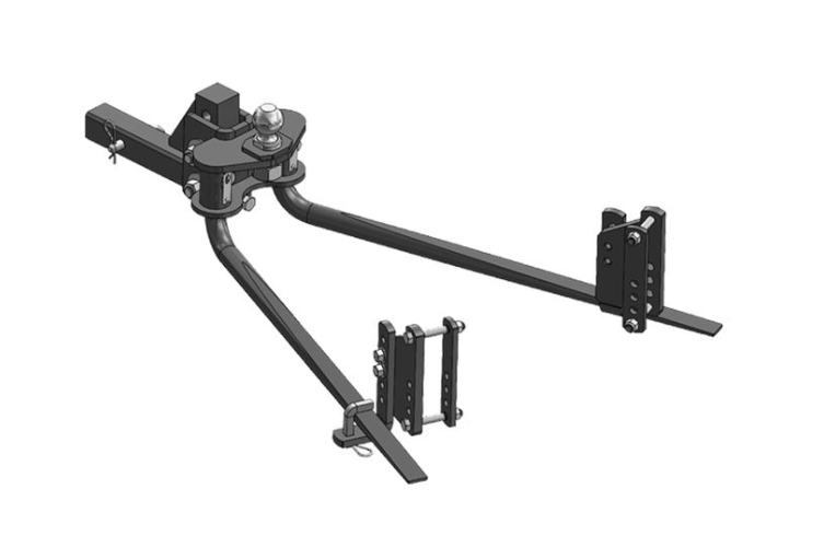 Blue Ox 2-Point Weight Distributing Hitch 10,000 GTW / 600 TW - 2