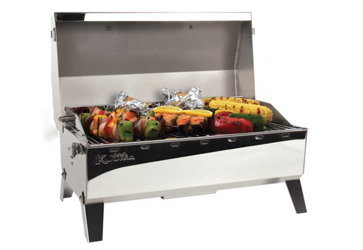 Camco Kuuma Stow N’ Go 160 Premium Stainless Steel Charcoal Grill  • 58110