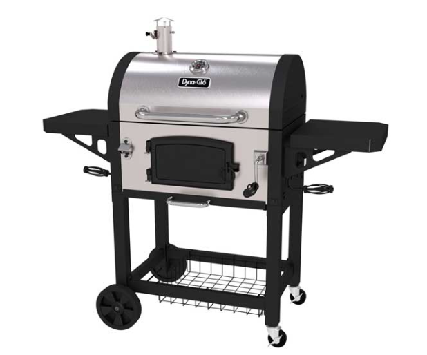 Dyna-Glo Large Premium Charcoal Grill – Stainless Steel  • DGN486SNC-D