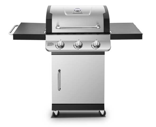 Dyna-Glo Premier 3-Burner Propane Gas Grill - Stainless  • DGP397SNP-D
