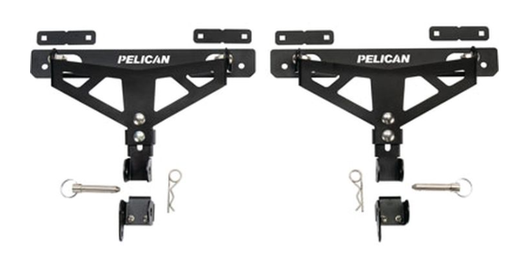 Pelican Toyota Deck Rail Black Cross Bed Mount  • XBEDMT-001B-BLK