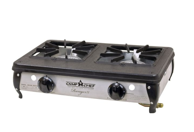 Camp Chef Ranger II Two-Burner Cooking System  • BS40C