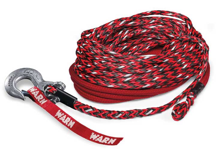 Warn Spydura Nightline 12K Synthetic Rope Assembly (Red)  • 102558