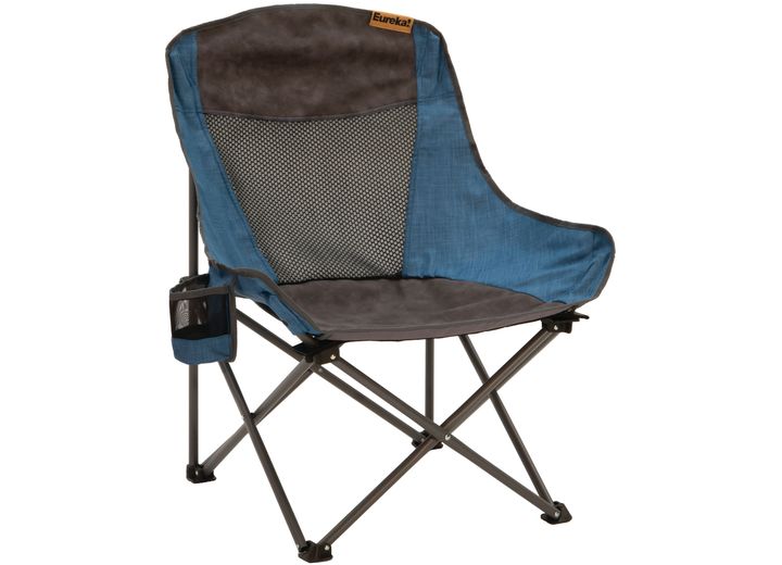 Eureka Lowrider Camp Chair Blue/Charcoal  • 2572122