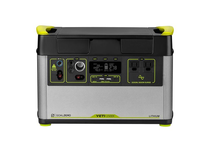 GoalZero YETI 1500X Lithium Solar Generator Portable Power Station w/ Wi-Fi  • 36300
