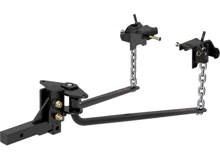 Curt Round Bar Weight Distribution Hitch with Integrated Lubrication (8-10K)  • 17052