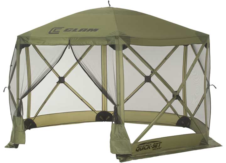 Quick-Set Escape 6-Sided Screen Shelter - Green  • 9281
