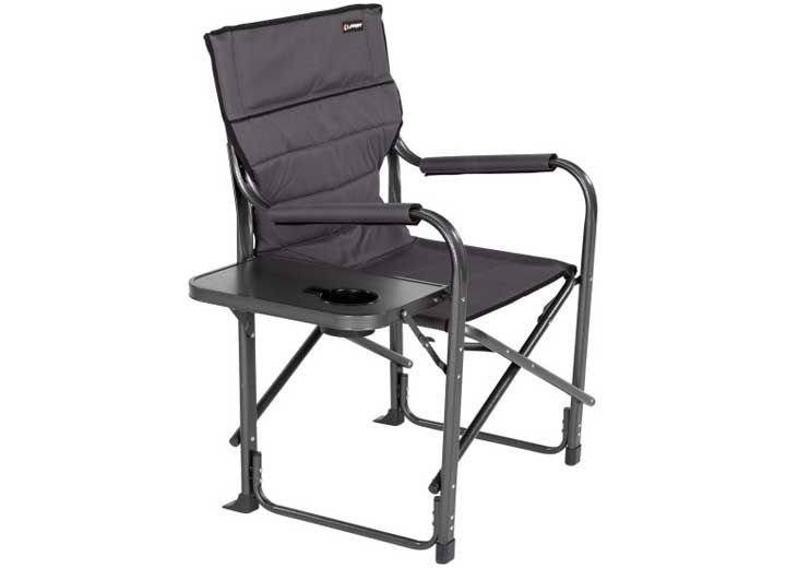Lippert Scout Outdoor Directors Chair With Side Table - Dark Gray  • 2021123280