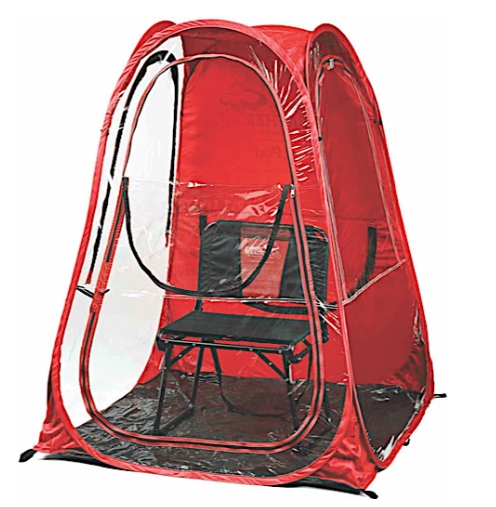 Under The Weather OriginalPod XL 1-Person Pop-Up Tent - Red  • T48-RED
