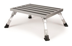 Camco Aluminum Step Platform - Adjustable Legs  • 43676