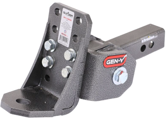 Gen-Y Hitch Glyder Shock Absorbing Ball Mount for 2