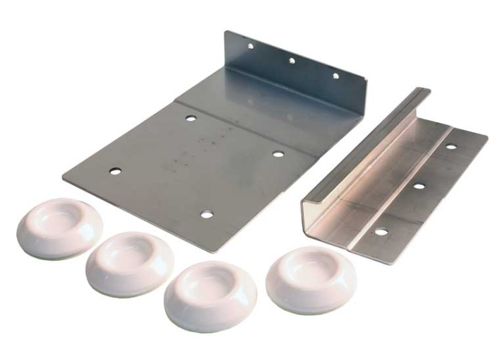 JR Products Stainless Steel Washer/Dryer Stack Kit  • 06-11845