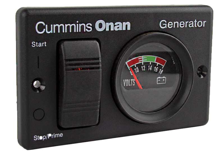 Cummins Onan Control Panel Switch & Volt Meter  • 300-5333